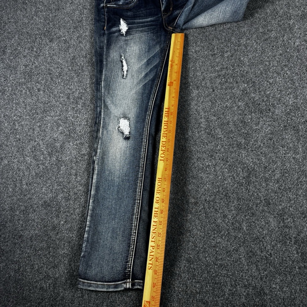 New‎ Dollhouse Womens Jeans Size 7 Distressed - Picture 5 of 8
